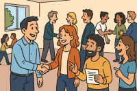 Kontakte knüpfen - aber wie?